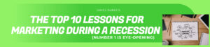 Top 10 lessons for marketing in a recession
