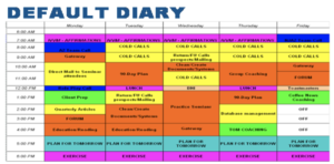 Default Diary To Improve Your Time Management Skills